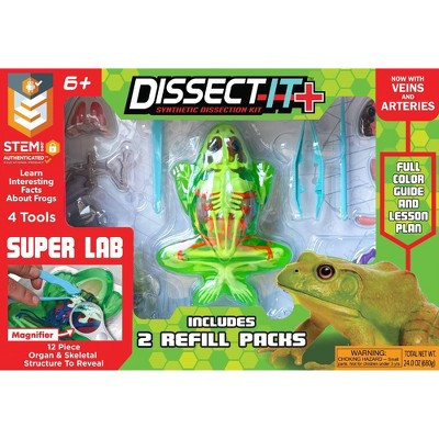 Dissect It Super Frog Lab: Science & Biology Experiment Kit for Grades 3-12 | Target