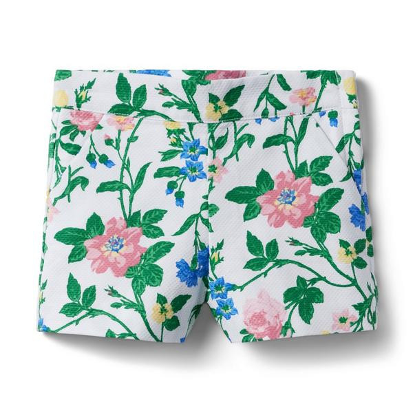 Floral Pique Short | Janie and Jack