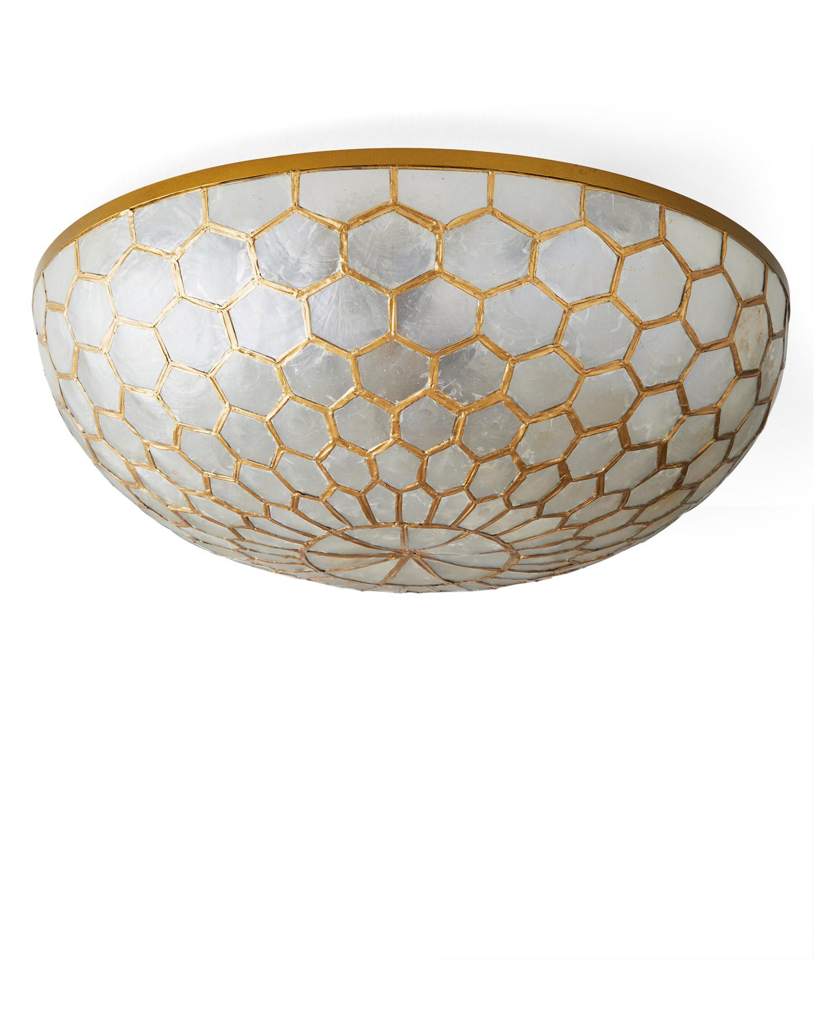 Capiz Flushmount | Serena and Lily
