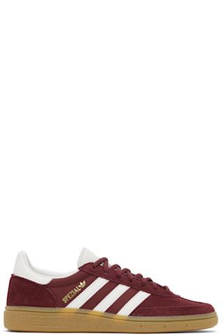 Burgundy Handball Spezial Sneakers | SSENSE