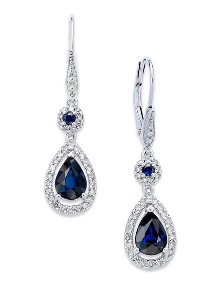 Sapphire (1-3/8 ct. t.w.) and Diamond (1/3 ct. t.w.) Pear Drop Earrings in 14k White Gold (Also Available in Emerald)
NOW $542.50
(Regularly $1550.00)

#LTKwedding #LTKsalealert #LTKFind