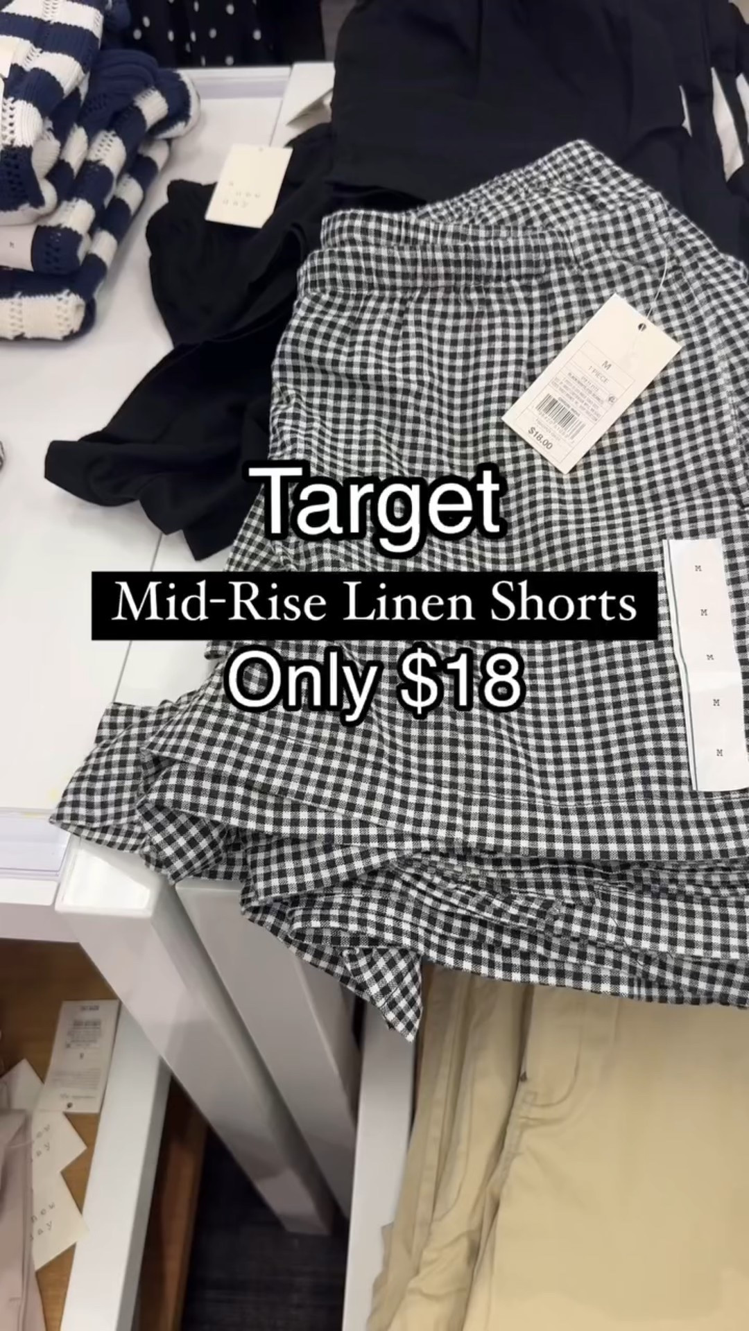 These Mid-Rise Linen Pull-On Shorts from A New Day at Target are a game-changer. With an adjustable drawstring waistband and handy side pockets, they’re perfect for busy days chasing the kiddos or a quick coffee run. Available in versatile colors like black, white, and chic patterns, they pair effortlessly with your favorite tees or tanks. At just $18, they’re a steal for stylish comfort. I’m wearing a size Medium (8-10), and they fit like a dream! Tap the link in my bio to grab yours and elevate your mom-on-the-go wardrobe. 🛍️✨

#MomStyle #TargetFinds #springstyles #SummerEssentials #AffordableFashion #OOTD #BusyMomStyle #ChristasAffordableFinds