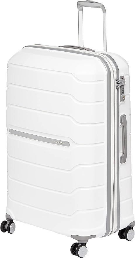 Samsonite Freeform Hardside Expandable with Double Spinner Wheels, Carry-On 21-Inch, White | Amazon (US)