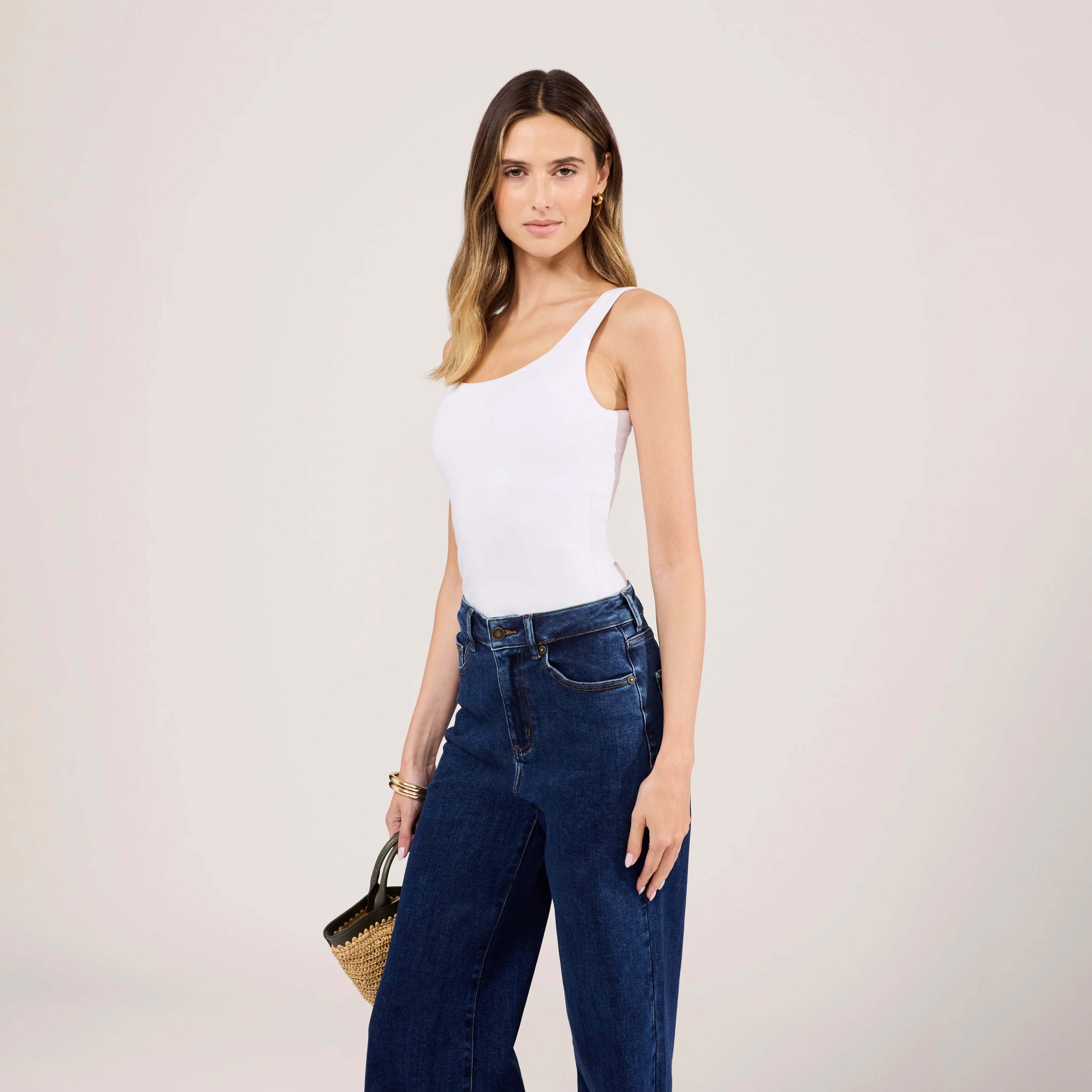 Lightweight Everyday Tank Top - White | LOVALL