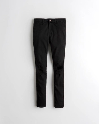 Mid-Rise Jean Leggings | Hollister (US)
