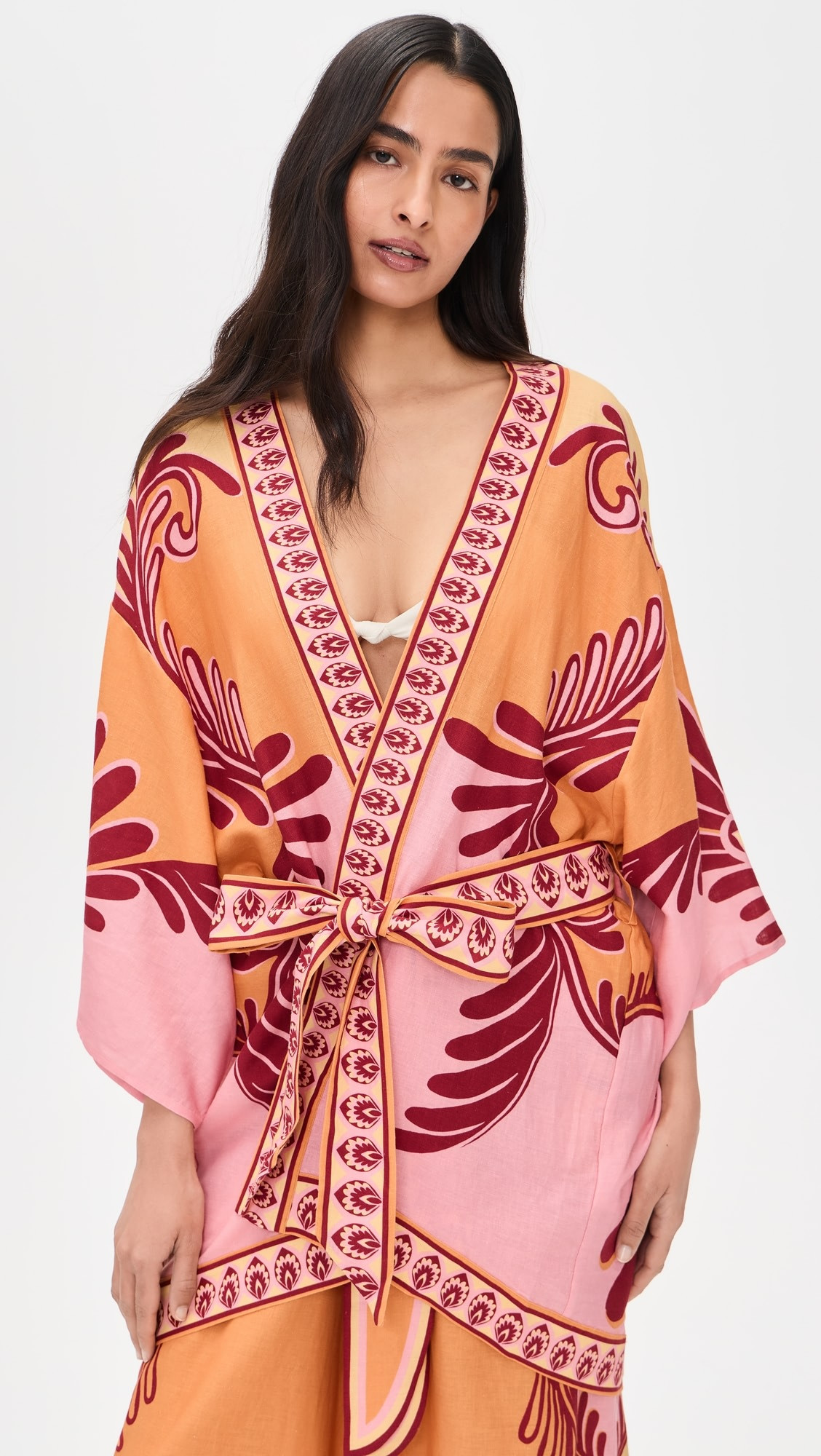 Arabesc Soft Yellow Kimono | Shopbop