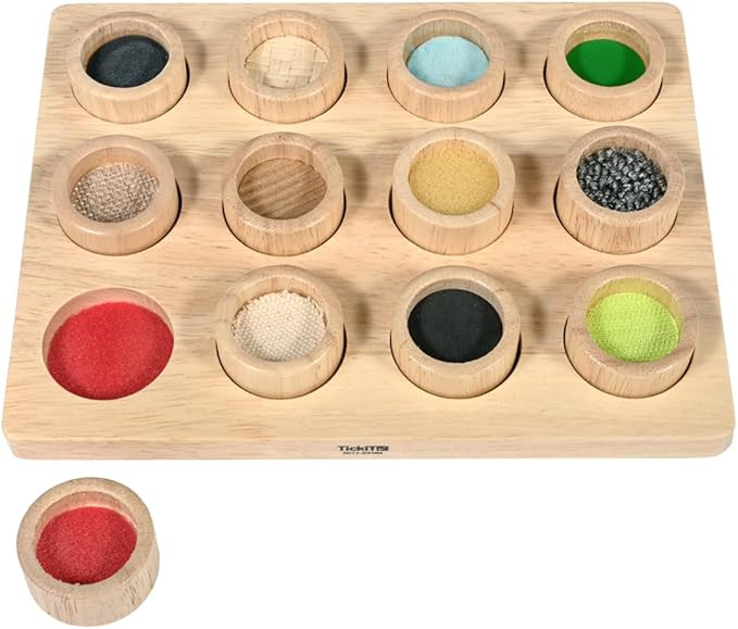 TickiT Touch & Match Board - Toddler Sensory Exploration - Special Educational Needs - Tactile Bo... | Amazon (US)