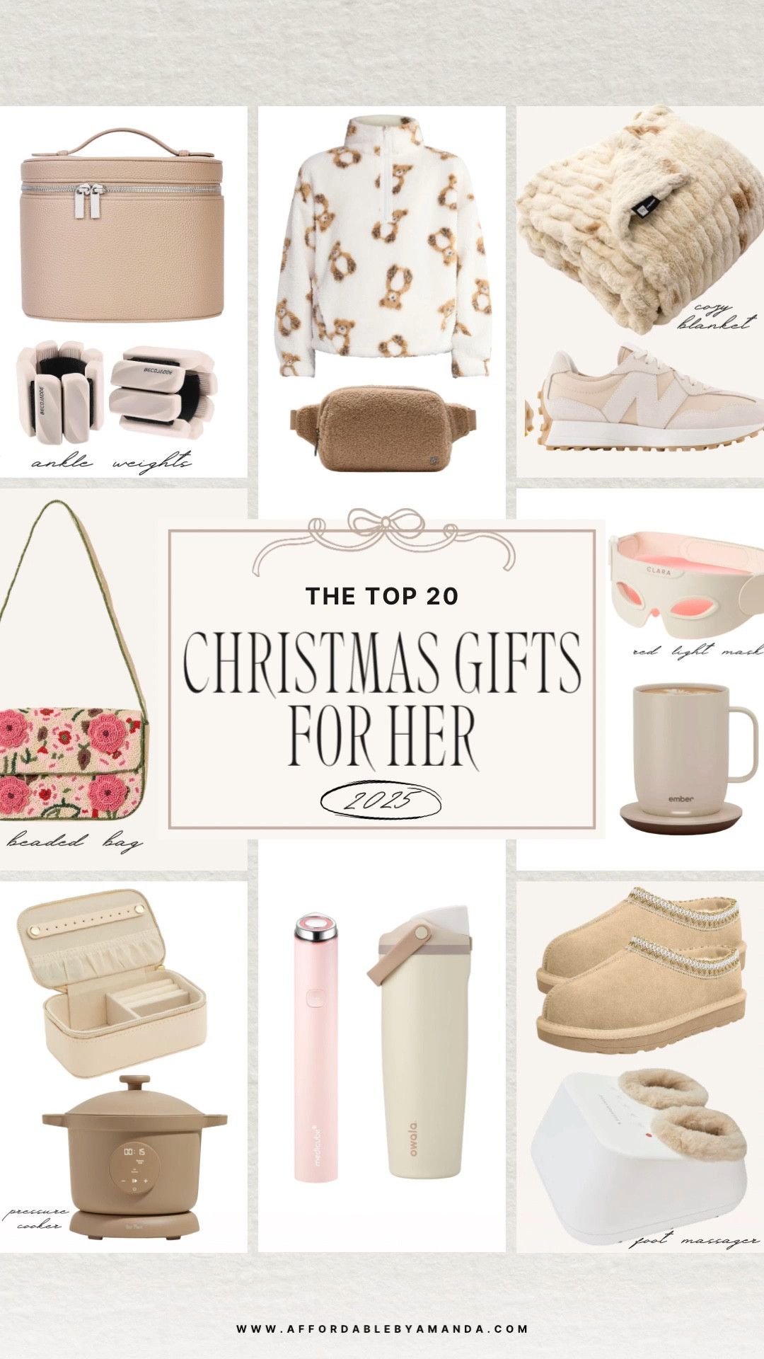 Gifts for Her // #holiday2025 #founditonamazon #holidayfinds2025 amazon gifts for her, amazon gift guide, holiday gift guide for her, amazon gift ideas -- Looking for the best Amazon gifts for her? 🎁✨ I rounded up affordable, trending, and thoughtful gift ideas she will actually love — perfect for Christmas, birthdays, stocking stuffers, and holiday gifting. Shop cozy Amazon finds, beauty must-haves, self-care gifts, home favorites, and cute accessories that look expensive but are totally budget-friendly. Save this gift guide to make shopping so much easier! 💗🎄 amazon gifts under 25, christmas gifts for her, stocking stuffers for her, trending amazon finds, cozy gifts for her, beauty gifts, self care gifts, affordable amazon gifts, amazon must haves, viral amazon gifts 

 

#LTKCyberWeek 

Follow my LTK @affordablebyamandablog on the @shop.LTK app to view this post and get my exclusive app-only content!


#LTKGiftGuide #LTKfitnessgoals #LTKHoliday
