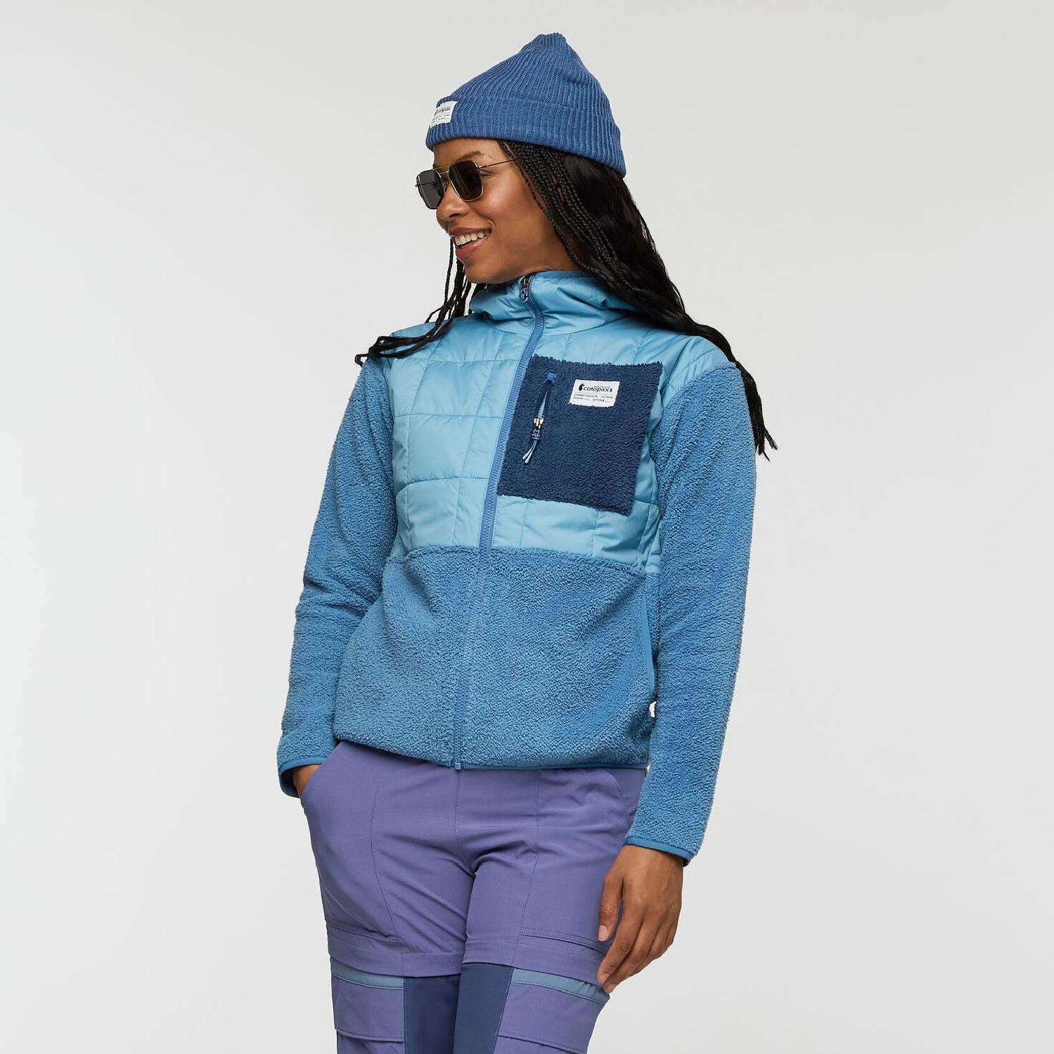 Cotopaxi Women's Trico Hybrid Fleece Jacket Blue L | REI