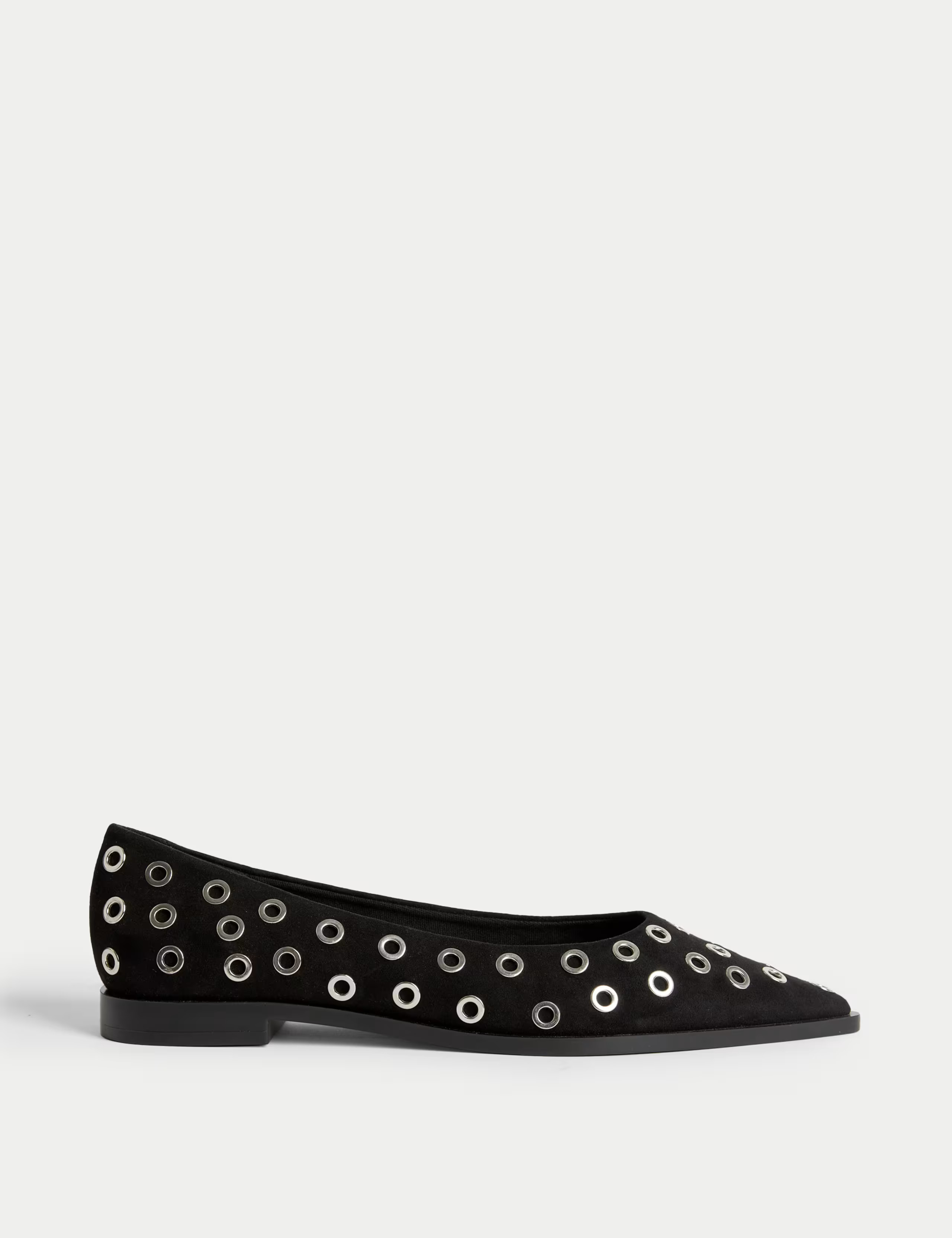 Studded Flat Pointed Shoes | M&S | M&S | Marks & Spencer (UK)