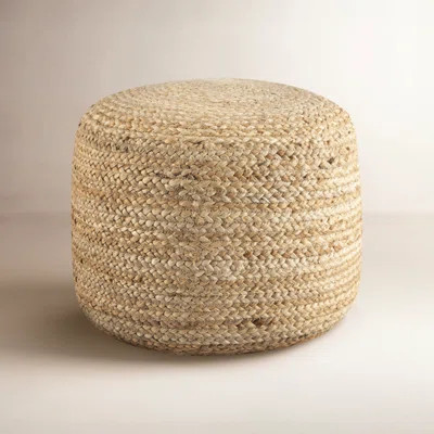 Bergholt Round Pouf Ottoman | Wayfair North America