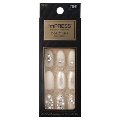 KISS® imPress® Press-On Manicure® Couture Collection Nails in Luxurious | Bed Bath & Beyond | Bed Bath & Beyond