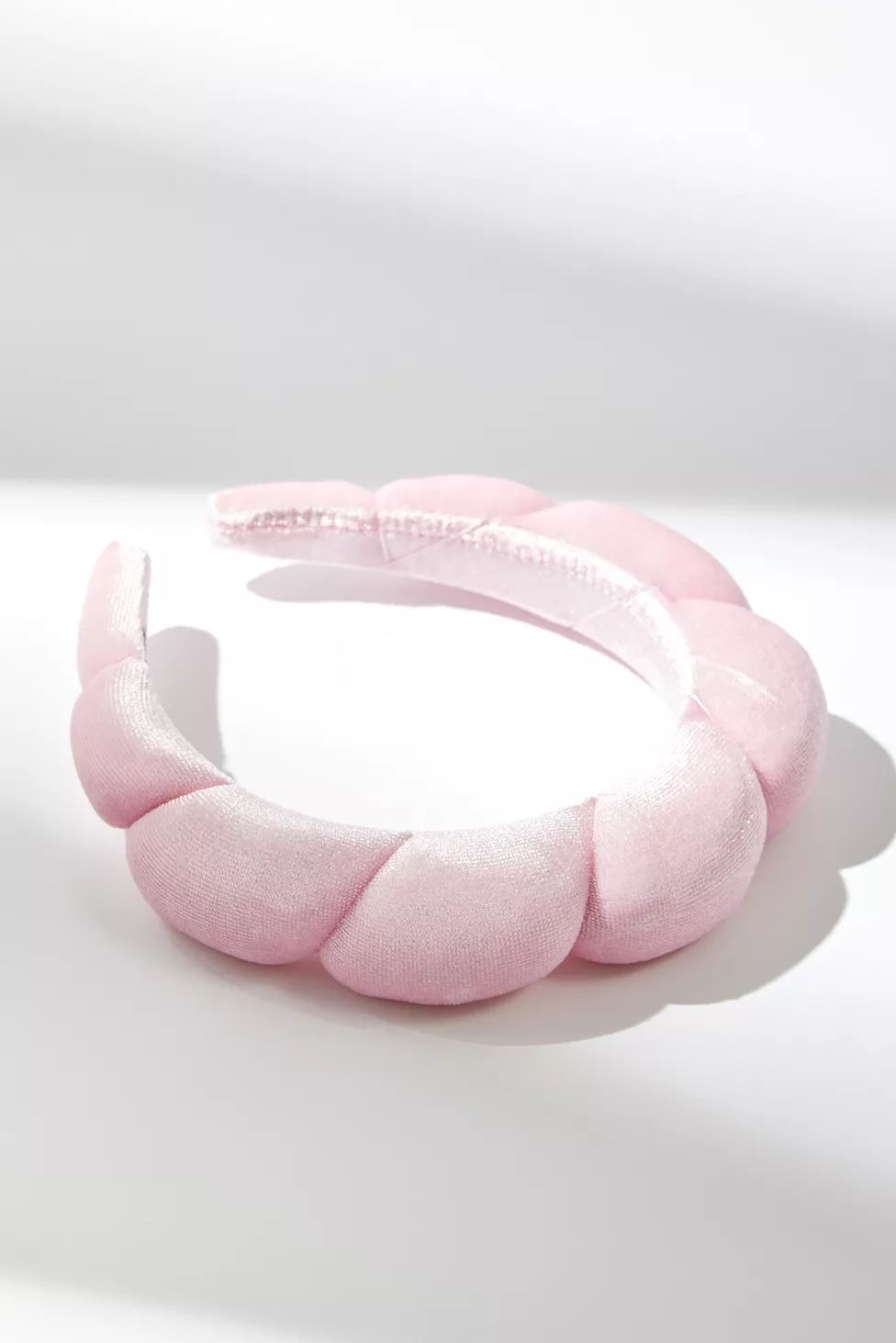 Puffy Pink Spa Day Headband | Urban Outfitters (EU)