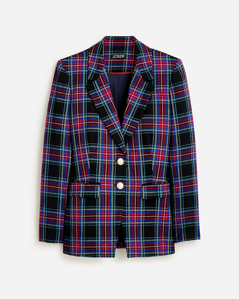 Nipped-in blazer in Stewart tartan | J. Crew US
