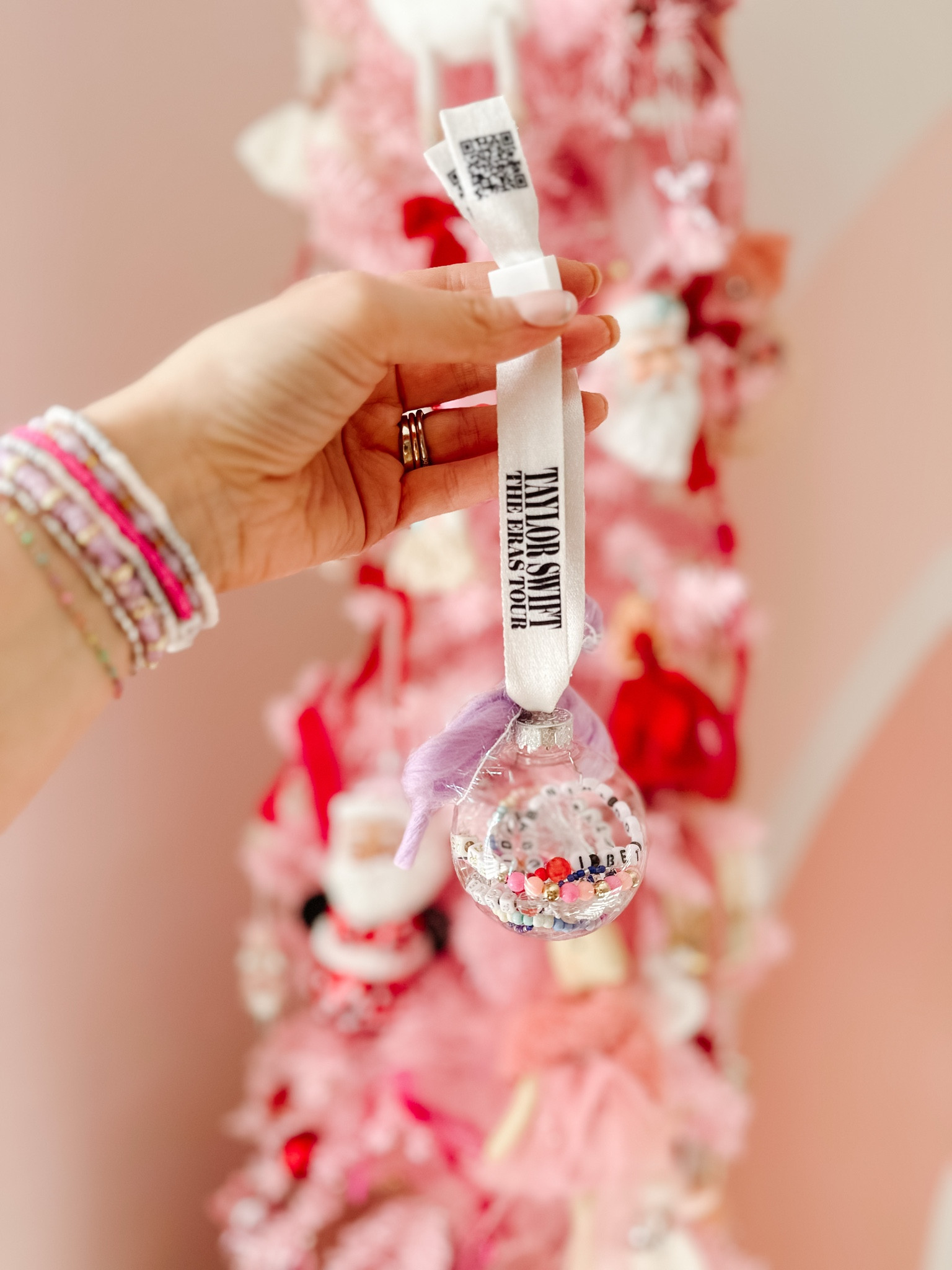 Sharing a similar clear ornament and the beads I used to create this  

#LTKfamily #LTKcasa #LTKwinter