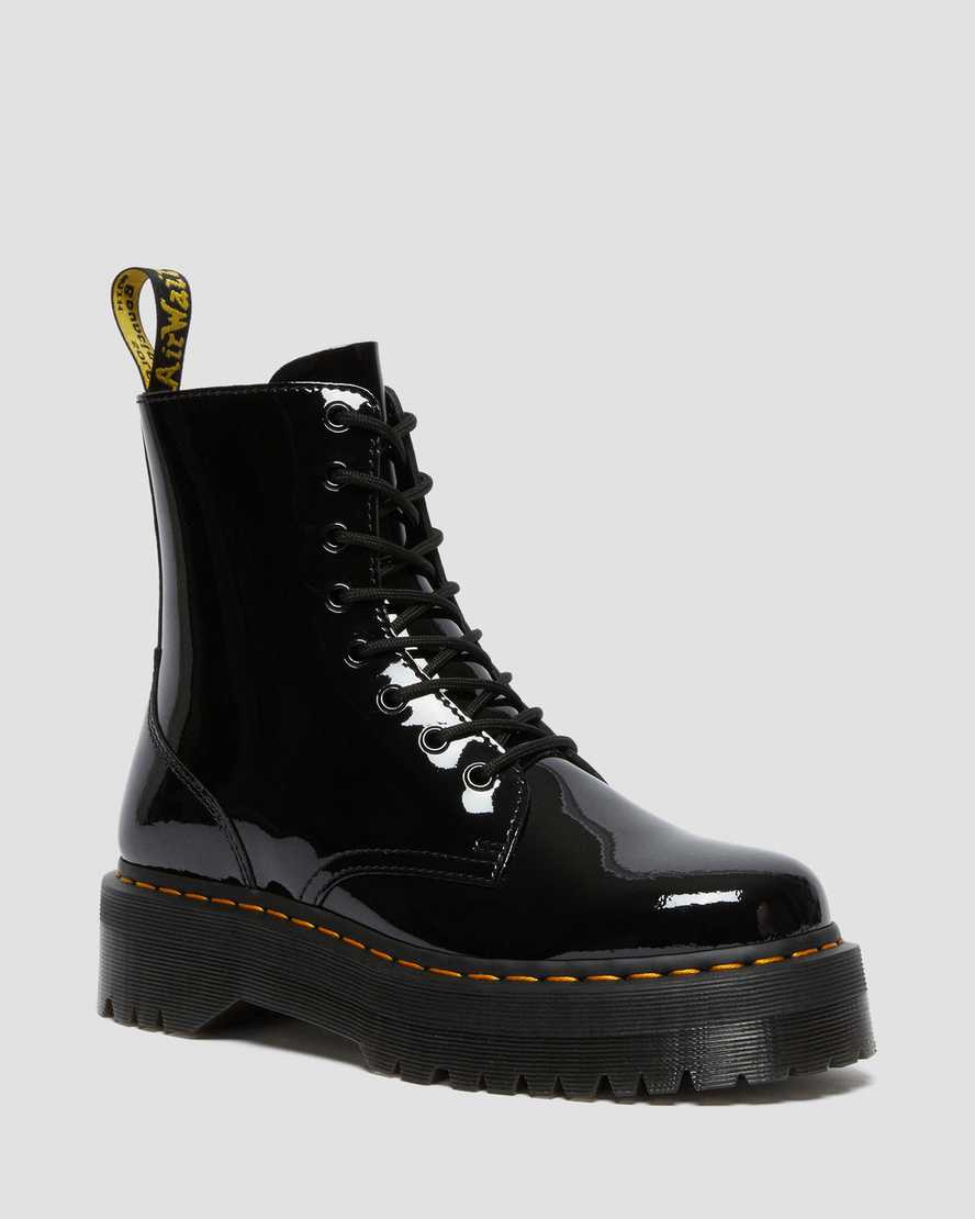 Jadon Boot Patent Leather Platforms | Dr Martens (UK)