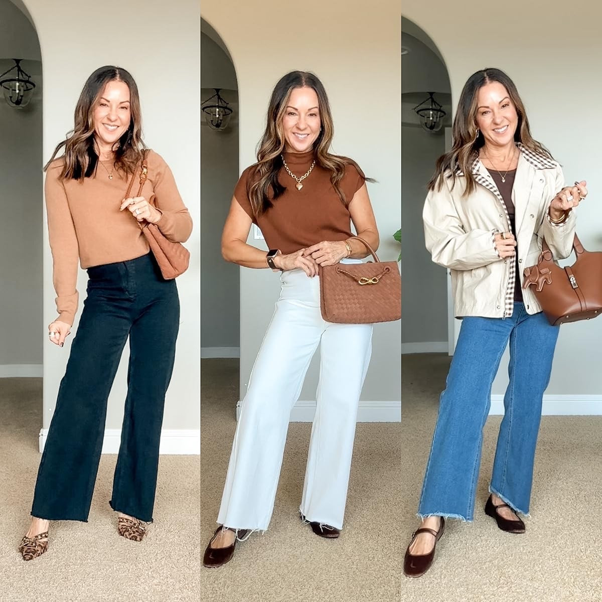 🍁 Fall capsule wardrobe - petite friendly jeans that are ultra comfy! Wash and dry them for the perfect length.


For reference, I’m 5’1”, 109lbs. Sweaters are XS.



Fall fashion  casual outfit  workwear  petite friendly  EverydayHolly





#LTKPetite #LTKStyleTip #LTKFindsUnder50