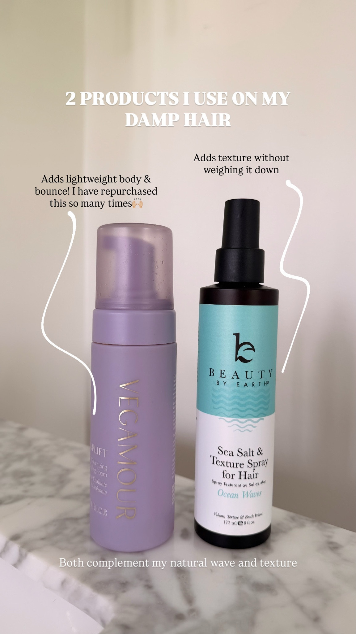 Such an easy combo to use right after a shower. If you’re as busy as I am, you’ll love this! 🫶🏼

#beauty #haircare #seasalttexture #momlife #5minutehair

#LTKBaby #LTKselfcare #LTKmomlife