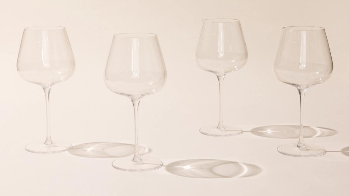 Crystal Red Wine Glasses | Made In Cookware