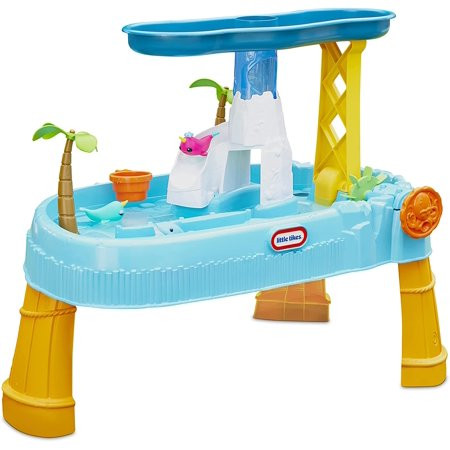 Little Tikes Kids Waterfall Island Water Activity Play Table Set with Accessories Outdoor for Boys a | Walmart (US)