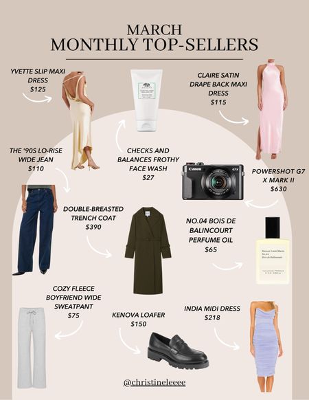 March Monthly Top Sellers 🌸

#LTKstyletip #LTKwedding #LTKxSephora