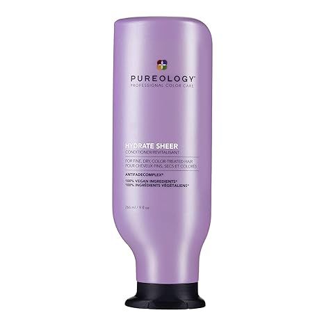 Pureology Hydrate Sheer Nourishing Conditioner | For Fine, Dry Color Treated Hair | Sulfate-Free ... | Amazon (US)