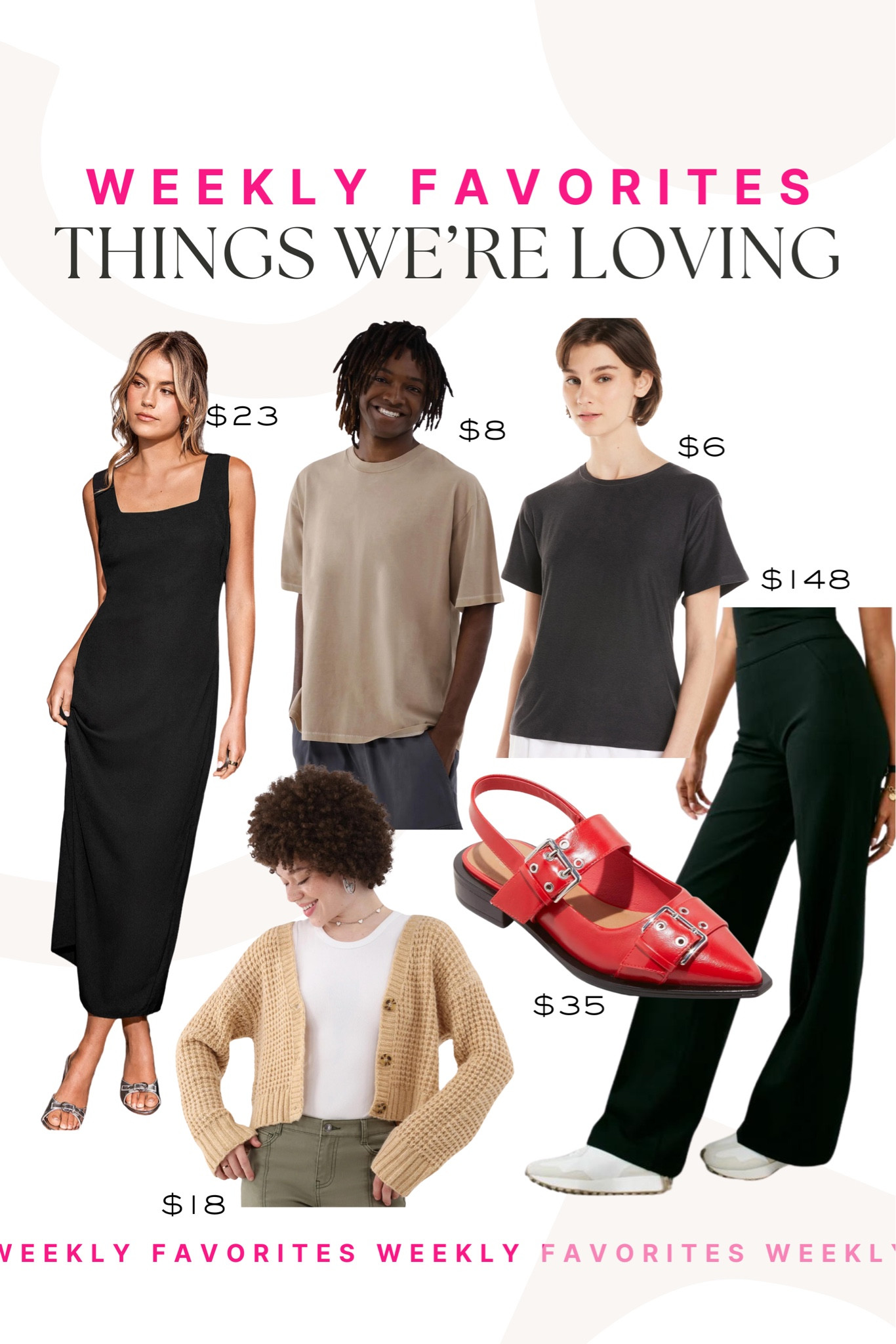 This weeks favorites! We are loving this ballet flats, they’re from target and they are perfect for fall!!

Weekly favorites, target ballet flats, spans, Walmart fashion, Walmart finds

#LTKSeasonal #LTKFindsUnder50 #LTKFindsUnder100