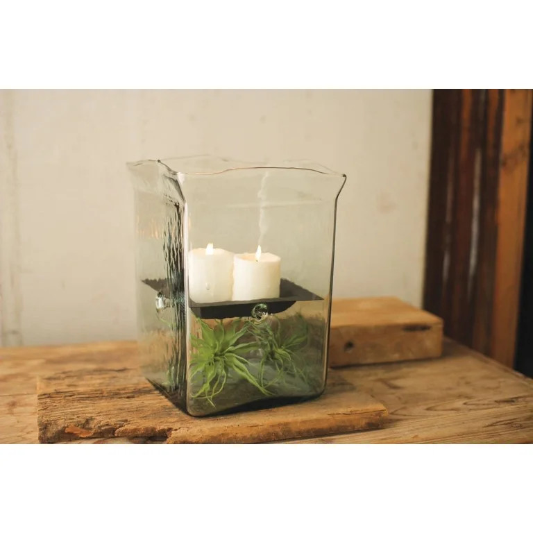 Kalalou Giant Square Candle Hurricane | Walmart (US)