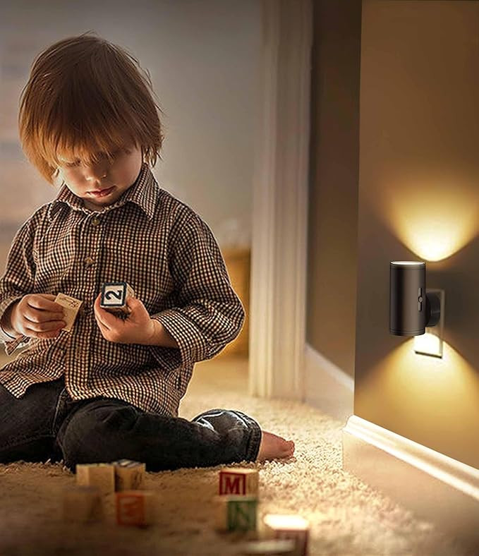 LED Night Lights Plug into Wall, Dusk to Dawn Sensor Night Lights,5-300LM Adjustable Brightness, ... | Amazon (US)