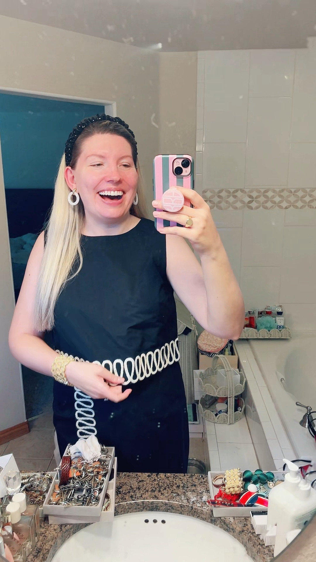 This matching set is everything.
Plus- the shoes. 😍😍😍 
An outfit worth repeating. 

#LTKShoeCrush #LTKItBag #LTKVideo