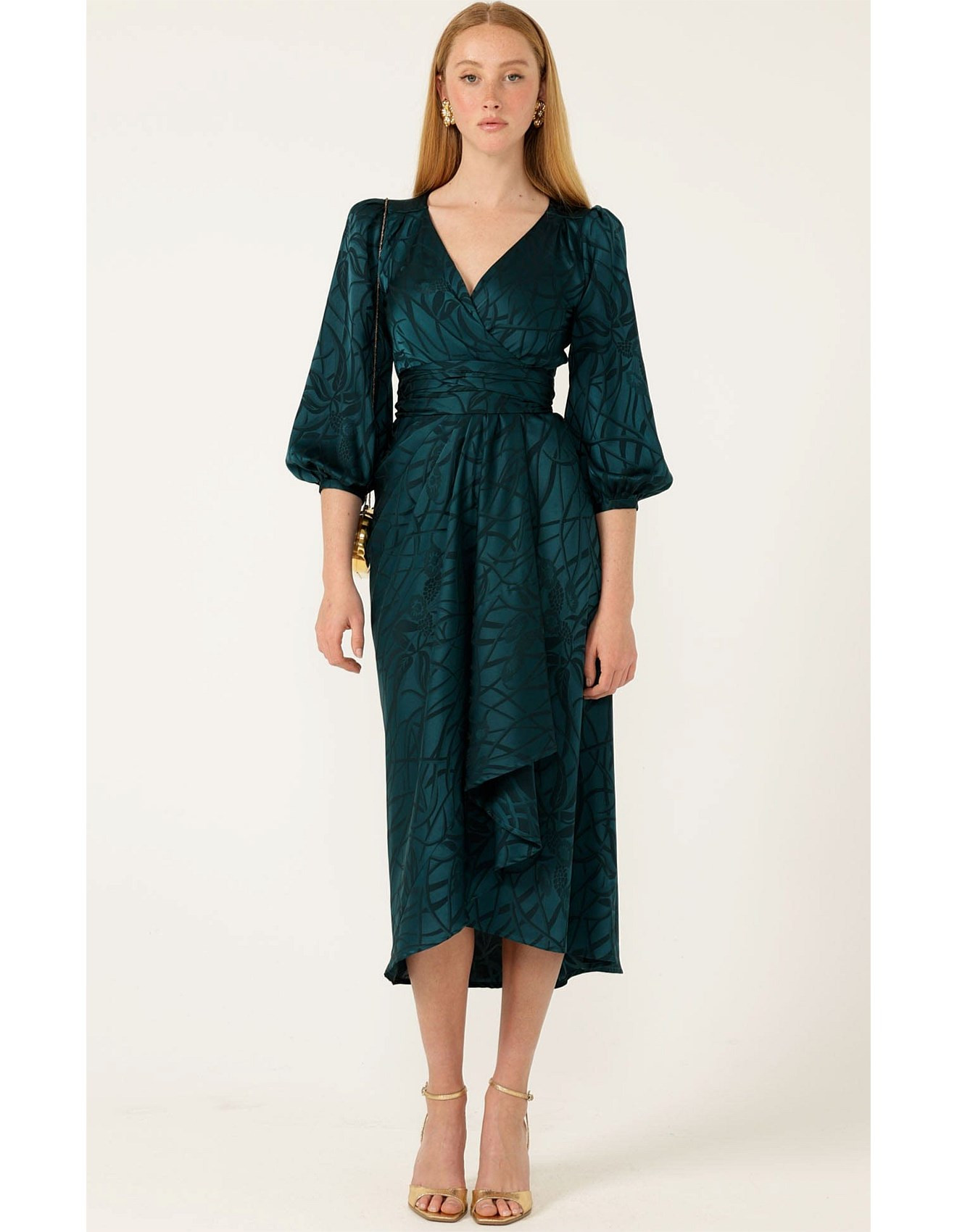 MICHAELLA WRAP DRESS | David Jones (Australia & New Zealand)
