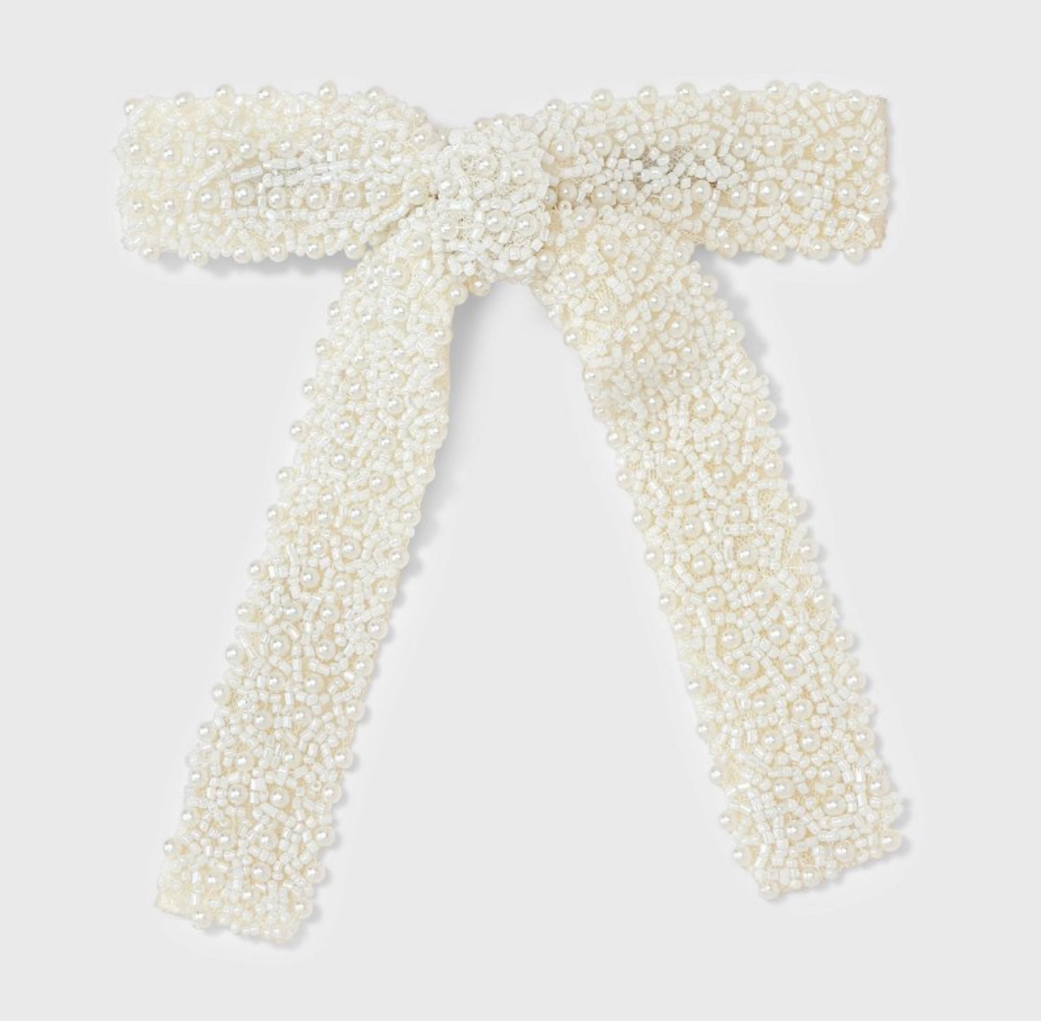 Affordable target pearl bow clip. A perfect and fun bridal accessory!

#LTKwedding
