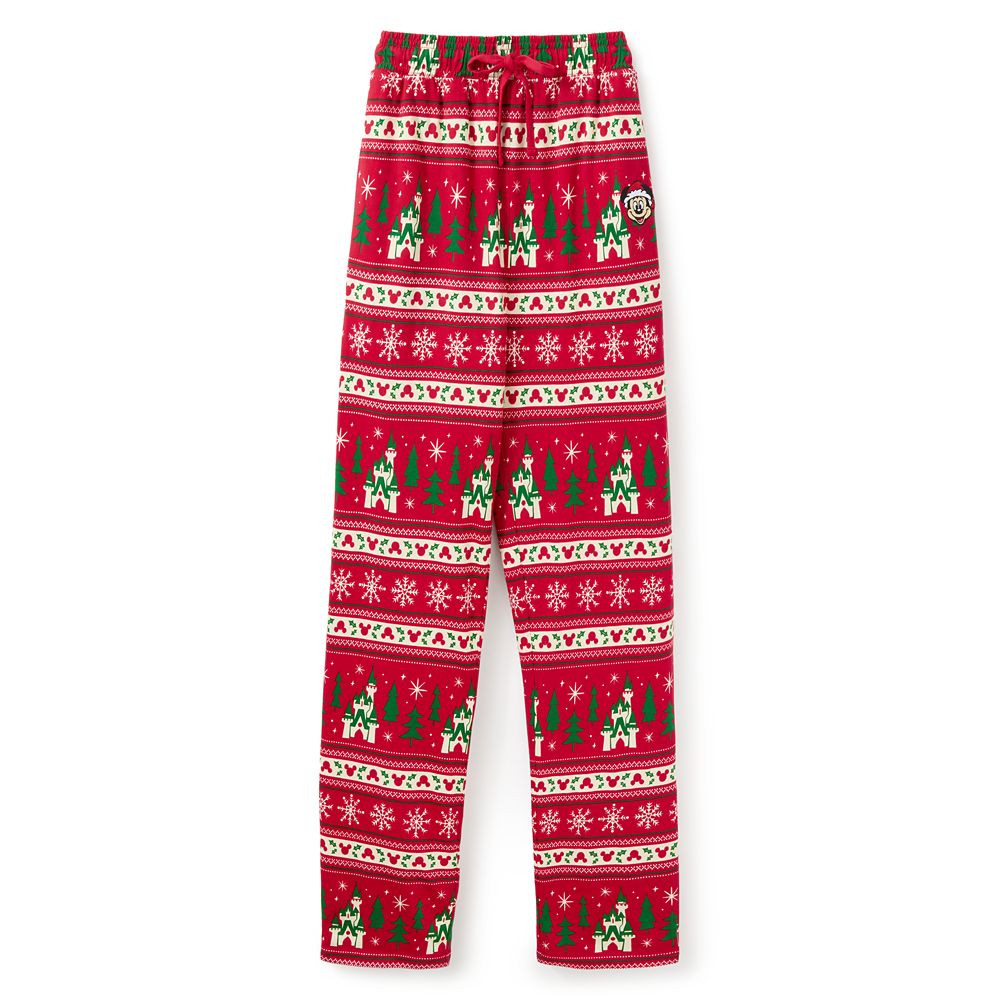 Mickey Mouse Icon Holiday Sleep Pants for Adults | Disney Store