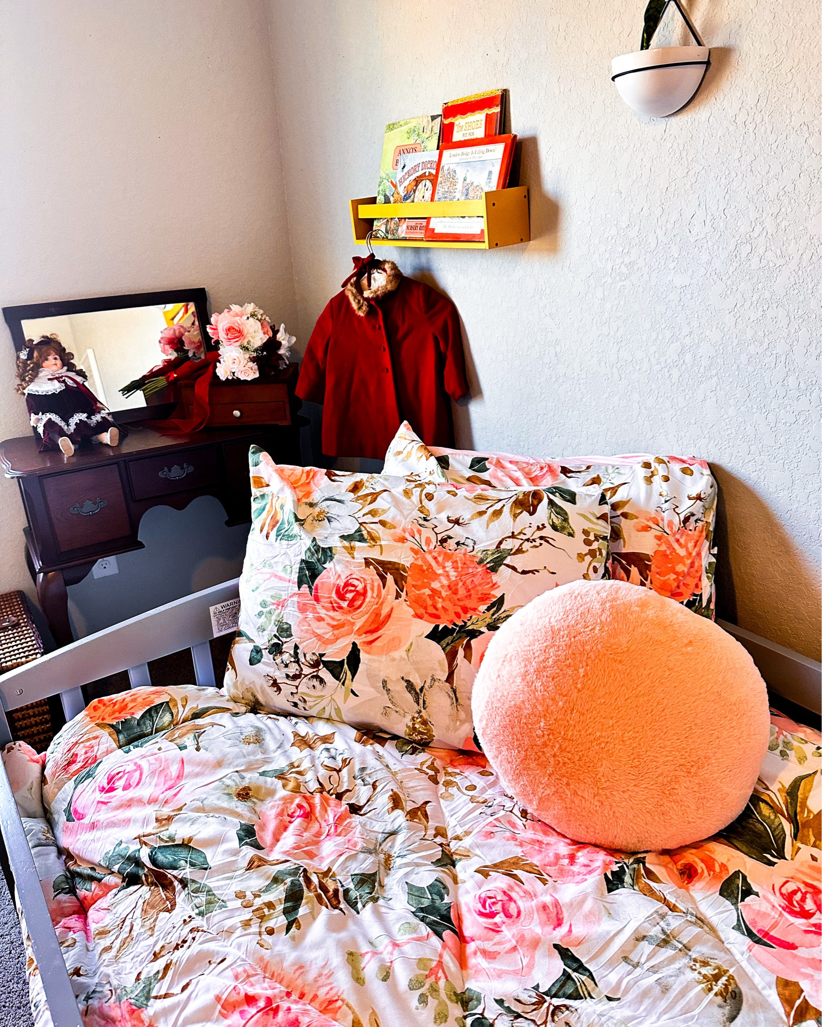 English Storybook Floral Bedset 🌿 #englishfloral #girlsbedroom #toddlerbedroom #bedroommakeover #englishrose #floralbedspread 

#LTKStyleTip #LTKHome #LTKFindsUnder50