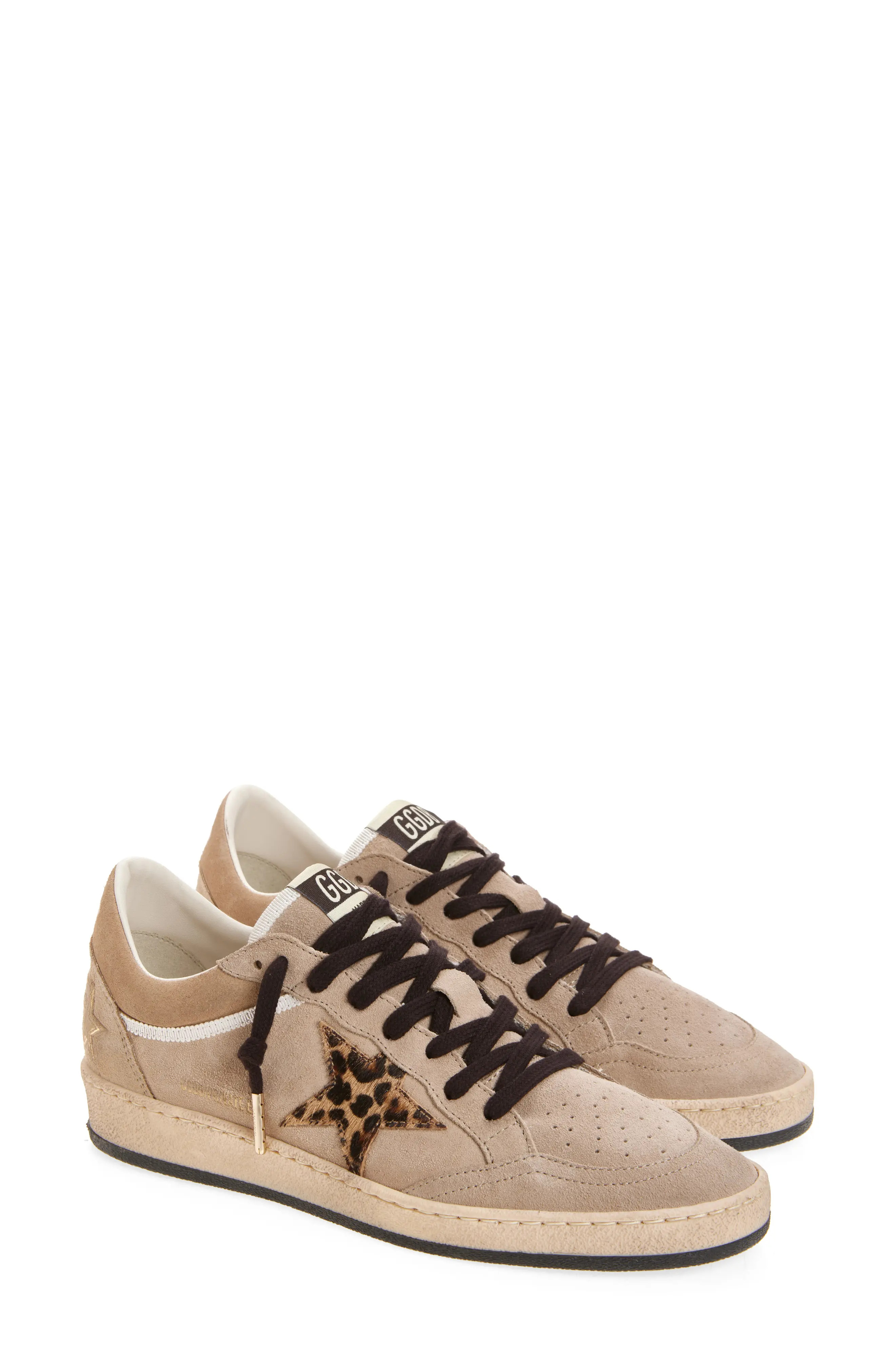 Ball Star Genuine Calf Hair Appliqu\u00e9 Sneaker (Nordstrom Exclusive) (Women) | Nordstrom | Nordstrom
