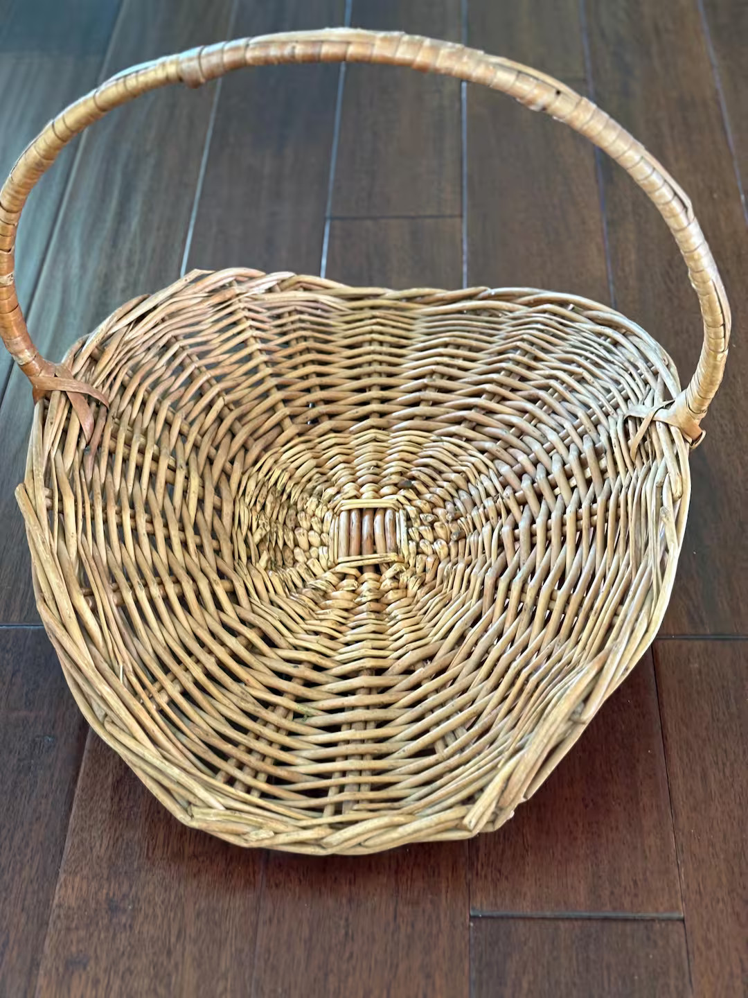 Large Vintage French Style Gathering Basket - Etsy | Etsy (US)