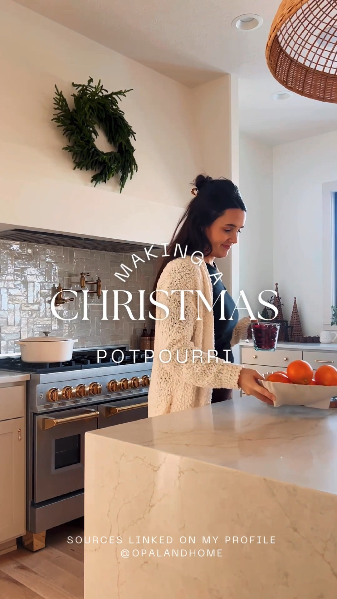 Christmas potpourri in our kitchen! 

#LTKsalealert #LTKhome #LTKfamily