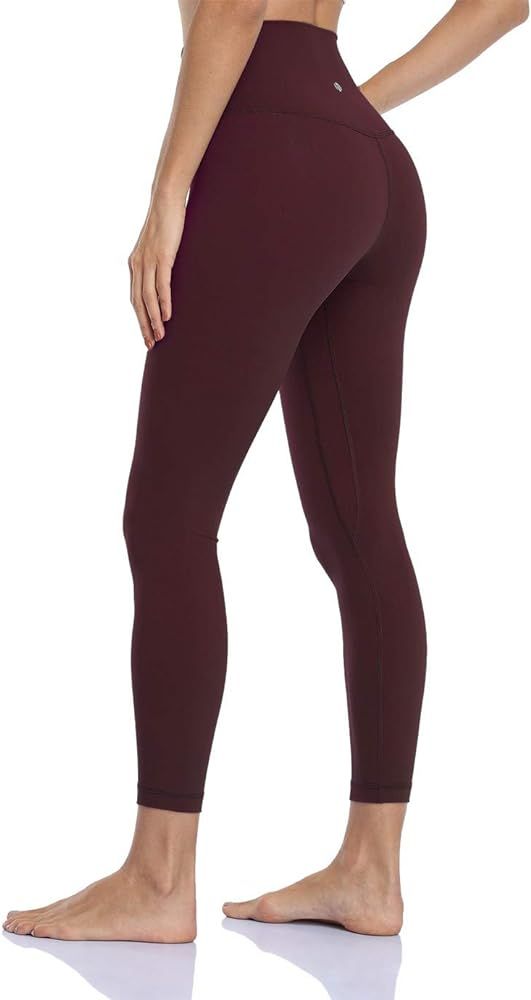 HeyNuts Essential Leggings, High Waisted Soft Pants Compression Workout Athletic Yoga Pants | Amazon (US)