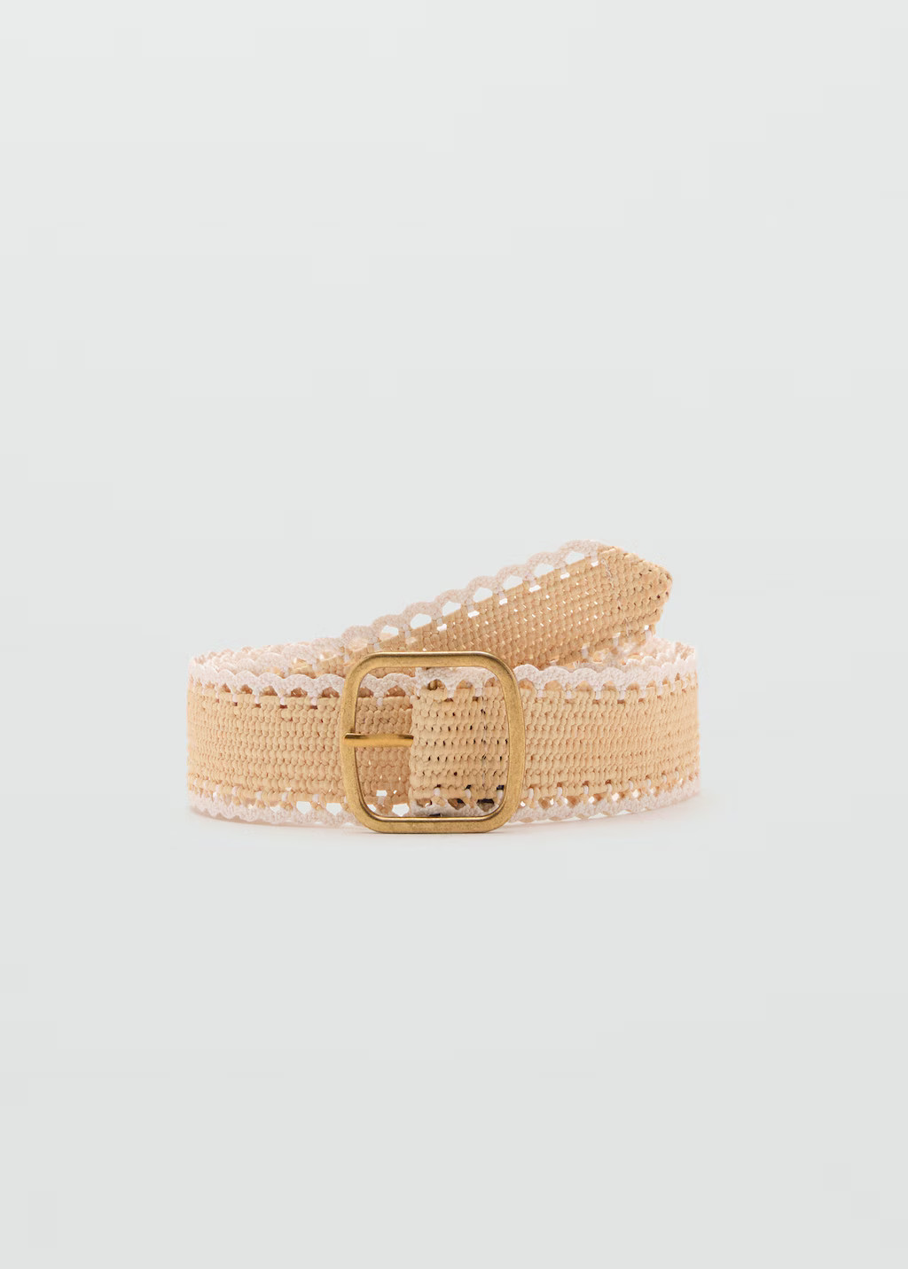 Metal buckle belt | MANGO (US)