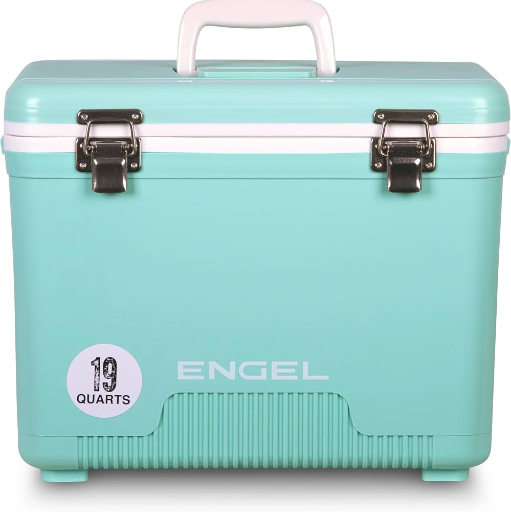 Engel 19qt Leak-Proof, Air Tight, Drybox Cooler and Small Hard Shell Lunchbox for Men and Women | Amazon (US)