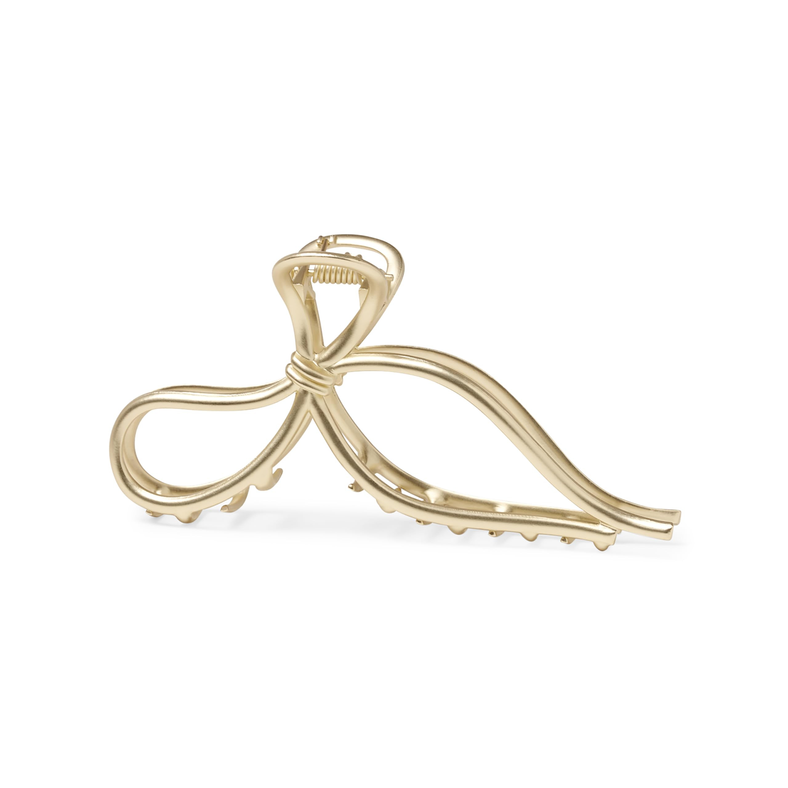 The Hair Edit Gilded Bow Claw Clip – Hair Accessory for Women with Up Trend Gold Metal Design, ... | Amazon (US)