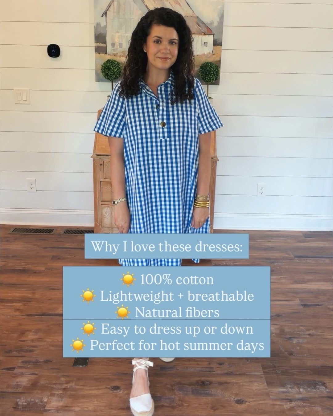Summer dresses that are cute AND affordable?! Say less!!! ☀️🌸🩵🌴

I rounded up some of the cutest summer dresses, and the deals right now are honestly TOO good not to share🤯🙌🏼

We’re talking dresses originally $99.50 marked down to just $29.85, others that were $78 and are now only $31.20, plus an incredible sale that’s buy 1 dress, get 2 FREE dresses, which make these dresses only about $33 each👏🏼

And the best part? They’re all 100% cotton, which I love because they’re made from natural fibers & they are lightweight, breathable, and perfect for summertime☀️

Whether you’re shopping for vacations, church, brunch, beach trips, summer events, or simply everyday mom life, these are the kinds of pieces you’ll reach for again and again without the crazy price tag 🌸✨

Run before sizes sell out because these deals are way too good to miss🛍️

Which one are you adding to your cart first? 👏🏼

#dress #dresses #dresslover #spring #springstyle #springfashion #springdress #sundaystyle #churchoutfit #ootd #momstyle #femininefashion #outfitinspo #summer #summerstyle #summerfashion #summerdress #babyshower #style #fashion #church #brunch #preppy #preppystyle #grandmillenial #grandmillenialstyle #ladies #ladiesfashion #ladiesstyle #classic #classicstyle #chic #timeless #timelessstyle #sale #salealert #majorsale #deal #dealoftheday #lookforless #desingerlookalike #cotton #naturalfibers #lowtox #affordable #affordablefashion #affordablestyle #budgetfriendly #budgetstyle #styleonabudget #momlife #momfit #momoutfit #everydaystyle #affordabledresses

#LTKmomlife #LTKootd #LTKSaleAlert