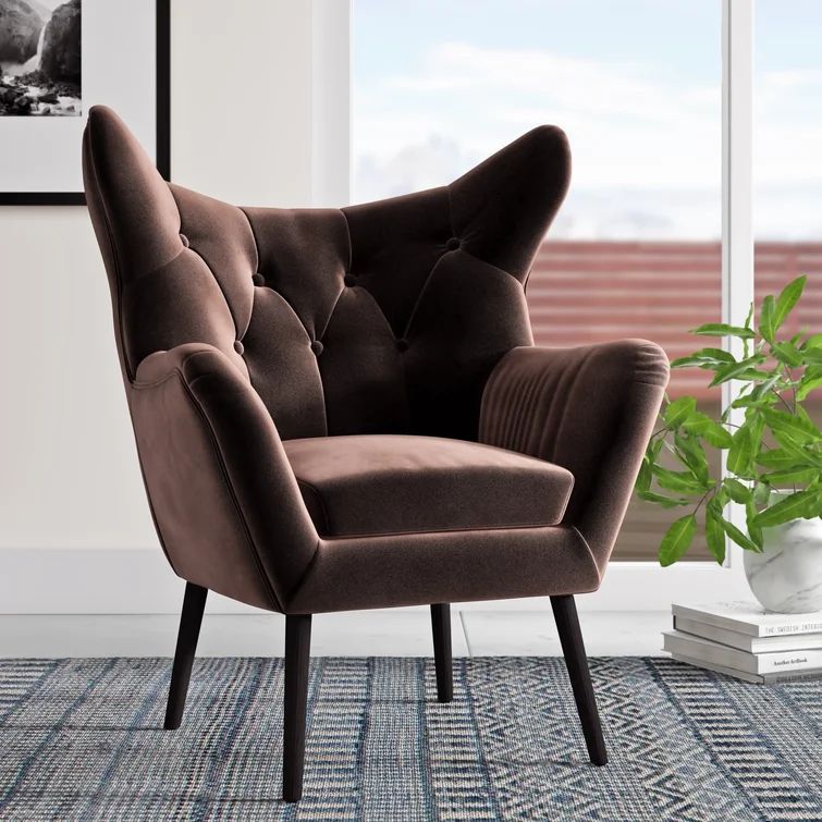 Danney Upholstered Wingback Chair | Wayfair North America