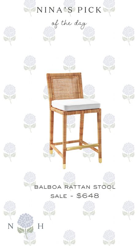 Serena & Lily, rattan counter stool, Serena & Lily dining sale, rattan, coastal furniture 

#LTKhome