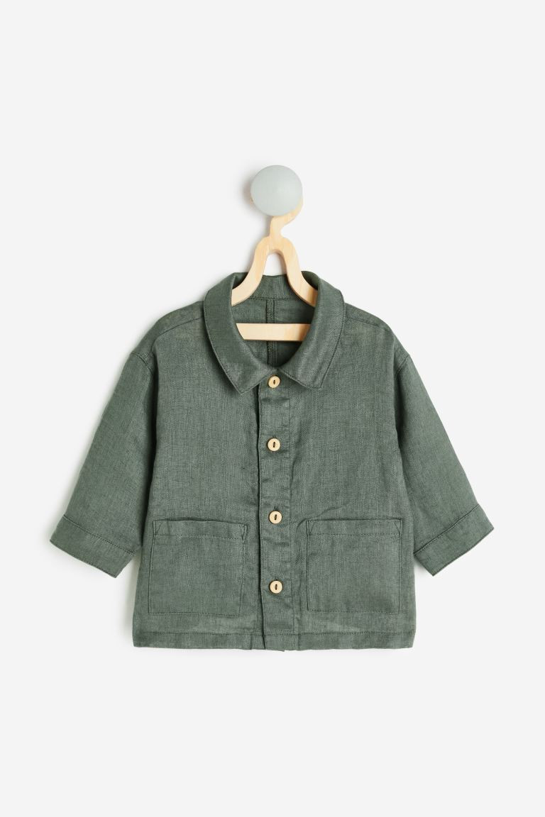 Linen Shacket | H&M (US + CA)