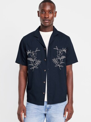 Short-Sleeve Camp Shirt | Old Navy (US)