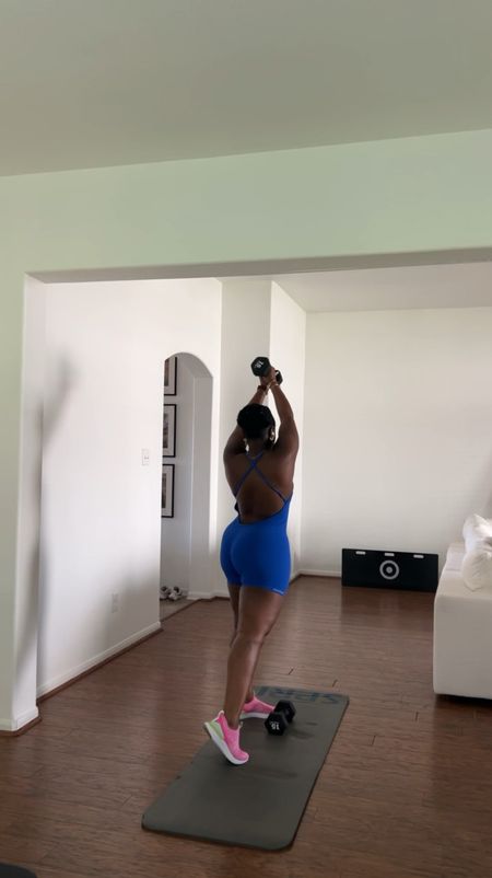 Workout with me at home 

#LTKhome