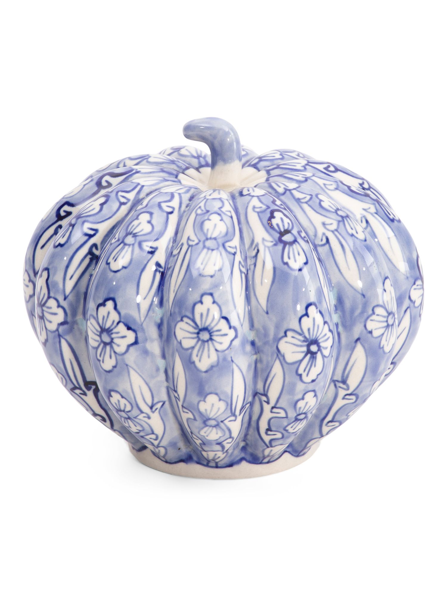 Ceramic Printed Pumpkin | TJ Maxx