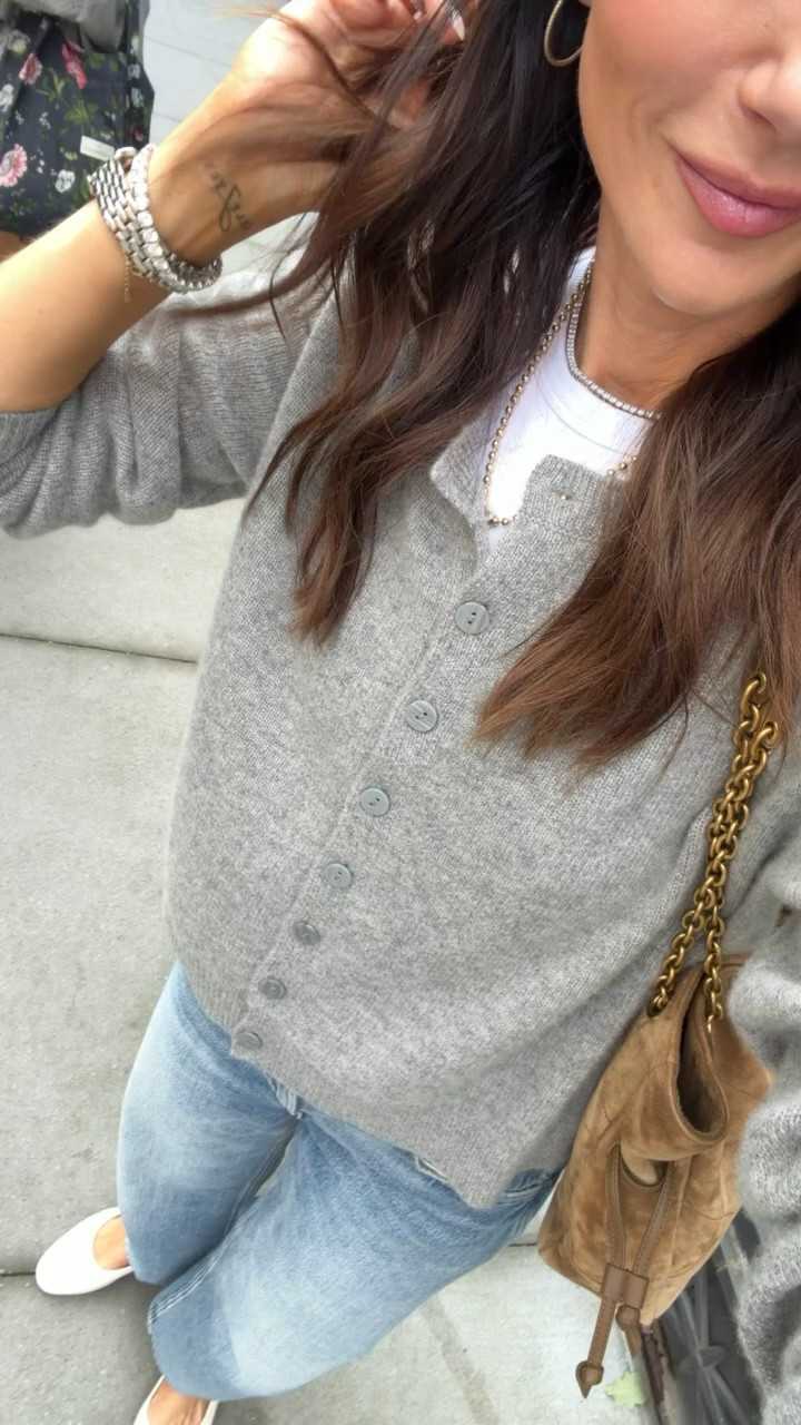 J.Crew jeans size 25, Aritzia jacket size S, Tory Burch flats.

#LTKOver40 #LTKootd