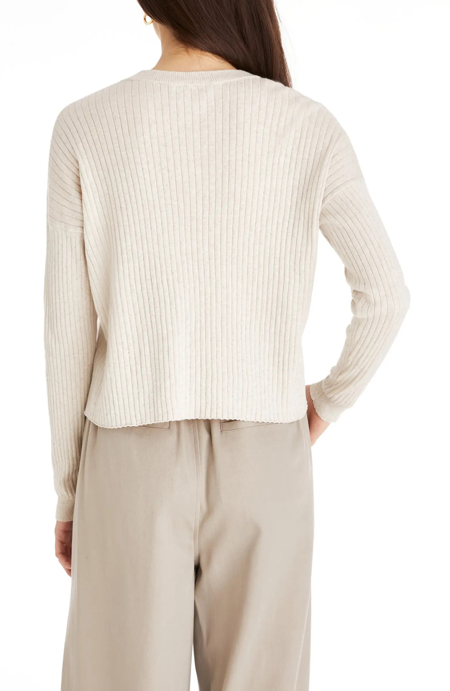 Donegal Lawson Crop Sweater | Nordstrom